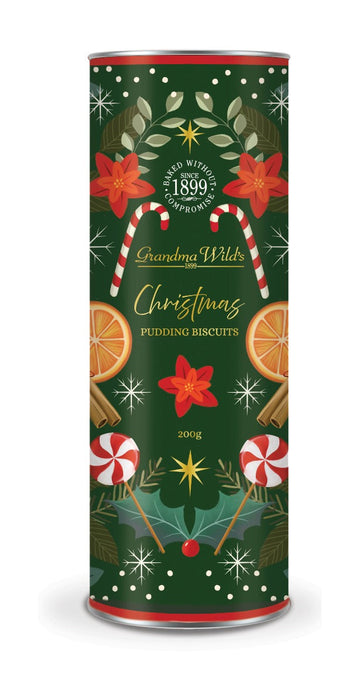 Grandma Wild's Christmas Pudding Biscuits