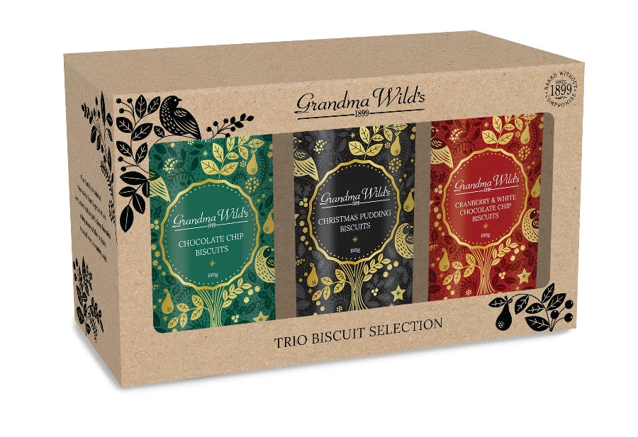 Grandma Wild's Partridge in a Pear Tree Biscuit Trio
