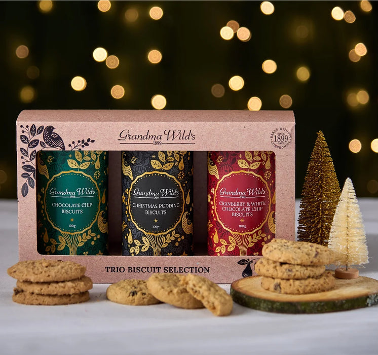 Grandma Wild's Partridge in a Pear Tree Biscuit Trio