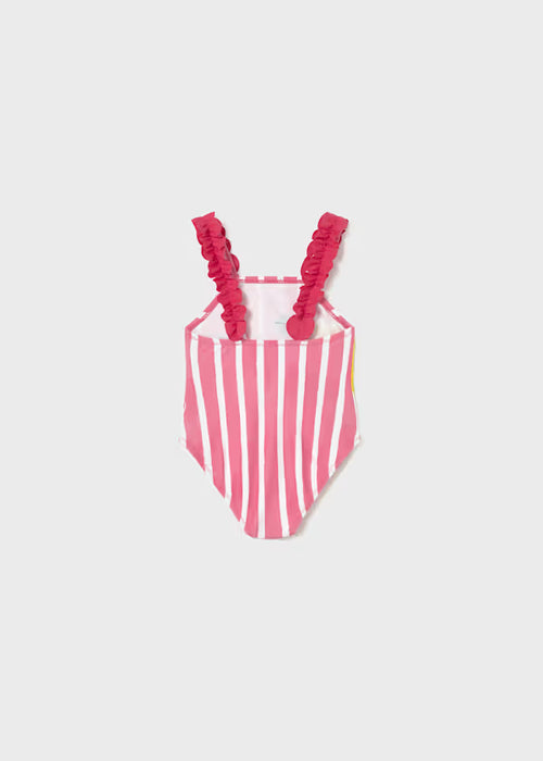 Mayoral Girls Hibiscus Graphic Swimwear