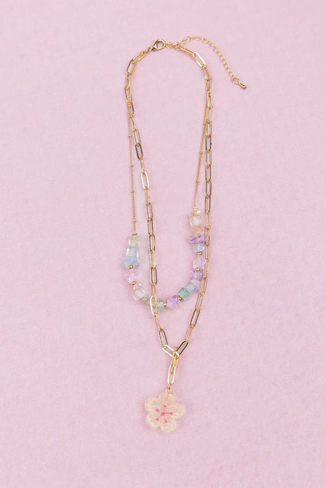 Great Pretenders Boutique Chic Garden Gem Necklace