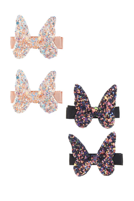 Great Pretenders Boutique Rockstar Butterfly Hairclip Set