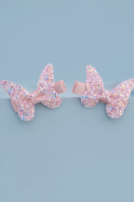 Great Pretenders Boutique Rockstar Butterfly Hairclip Set