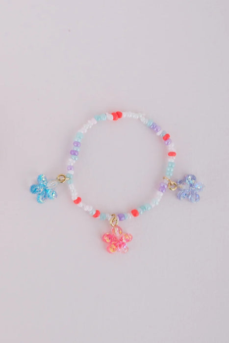 Great Pretenders Boutique Shimmer Flower Bracelet