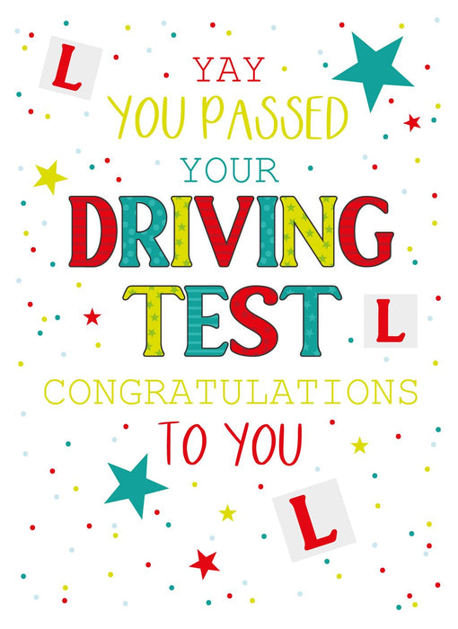 Cherry Orchard  'You Passed Your Driving Test' Driving Test Card