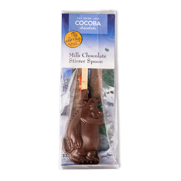 Cocoba The Gruffalo Shaped Hot Chocolate Stirrer