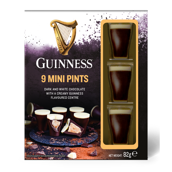 Guinness Dark and White Chocolate Mini Pints