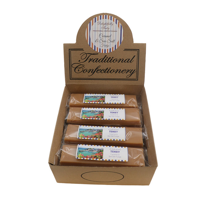 Welsh Chocolate Personalised Porthcawl Caramel & Sea Salt Bar