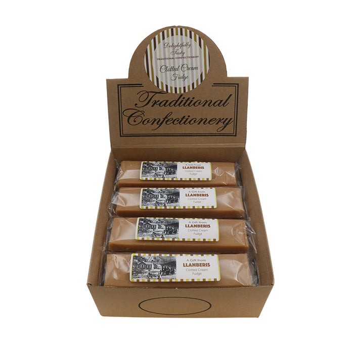 Welsh Chocolate Personalised Porthcawl Clotted Cream Fudge Bar