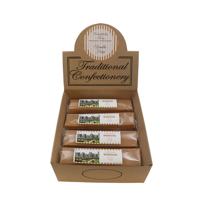 Welsh Chocolate Personalised Porthcawl Vanilla Fudge Bar