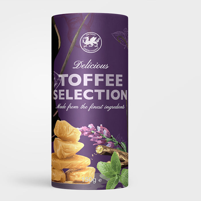 Welsh Chocolate Toffee Selection Tube