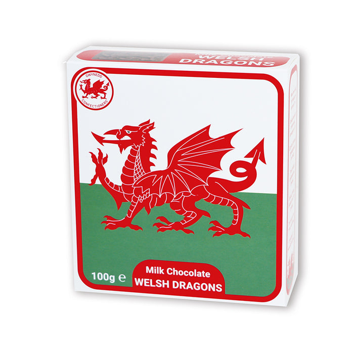 Welsh Chocolate Milk Chocolate Dragons