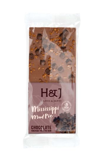 H&J Mississippi Mud Pie Inclusion Chocolate Bar