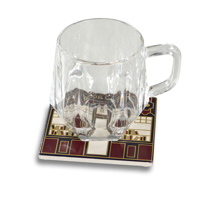 Half Moon Bay Coaster Ceramic Square - Pulteney Press (Book Club)