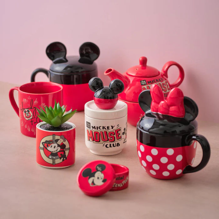 Disney Minnie Mouse Shaped Mug With Lid