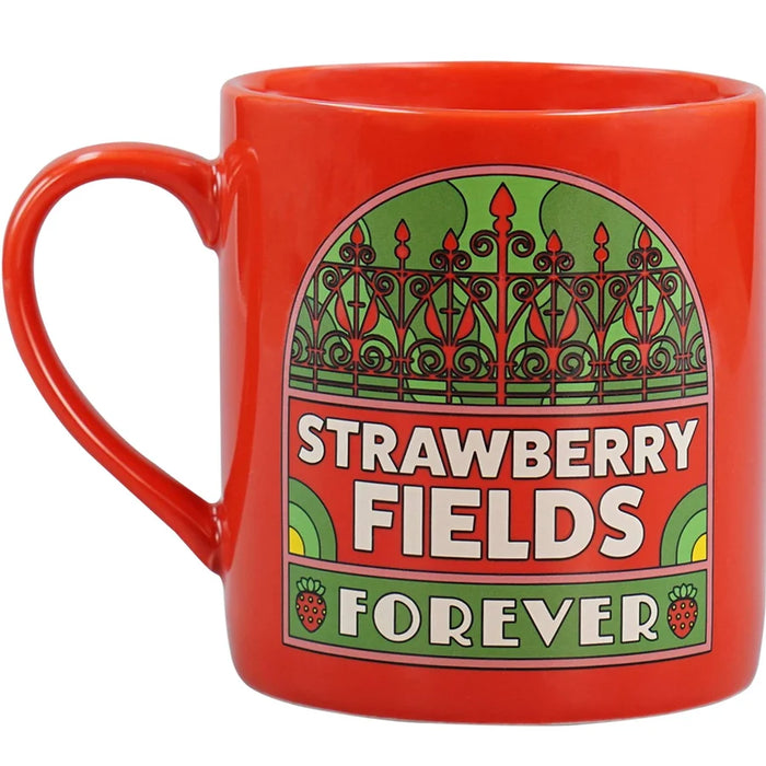 Half Moon Bay The Beatles Strawberry Fields 370ml Ceramic Mug
