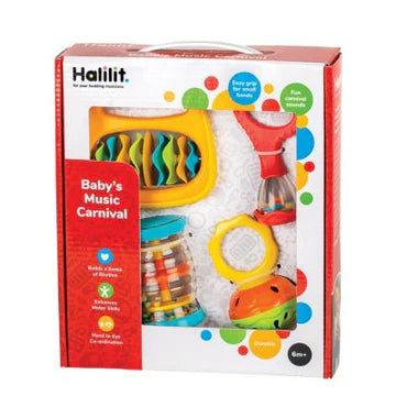 Halilit Toddler's Music Carnival Gift Set