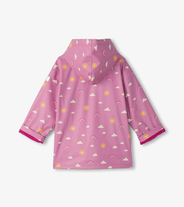 Hatley Sun Charms Zip Up Rain Jacket