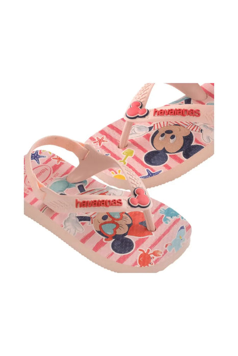 Havaianas Baby Disney Classics Micky And Minnie Flip Flops