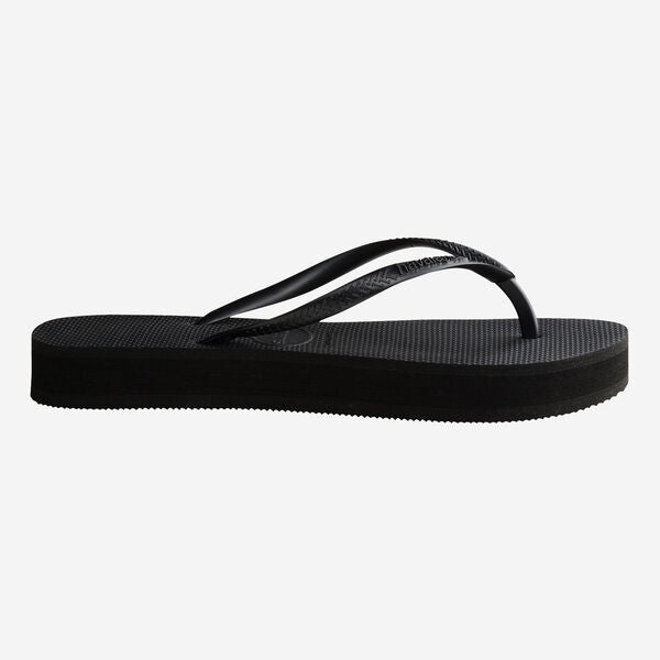 Havaianas Women's Slim Flatform Flip Flops In Black