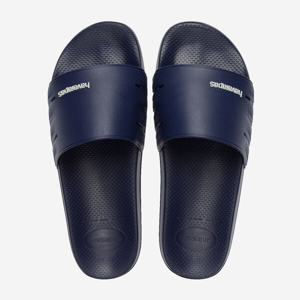 Havaianas Mens Slide Zero Slider In Navy Blue