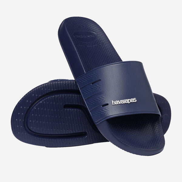 Havaianas Mens Slide Zero Slider In Navy Blue