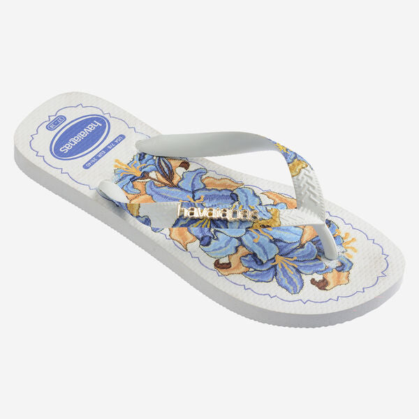 Havaianas Women's Top Tropicalia Vibes Flip Flop In White