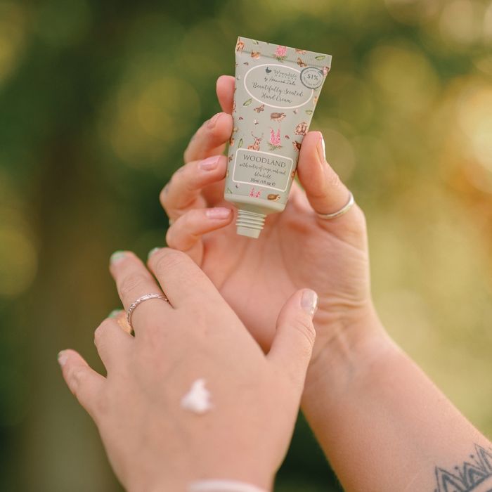 Wrendale Design 'Woodland' Owl and Hedgehog Mini Hand Cream