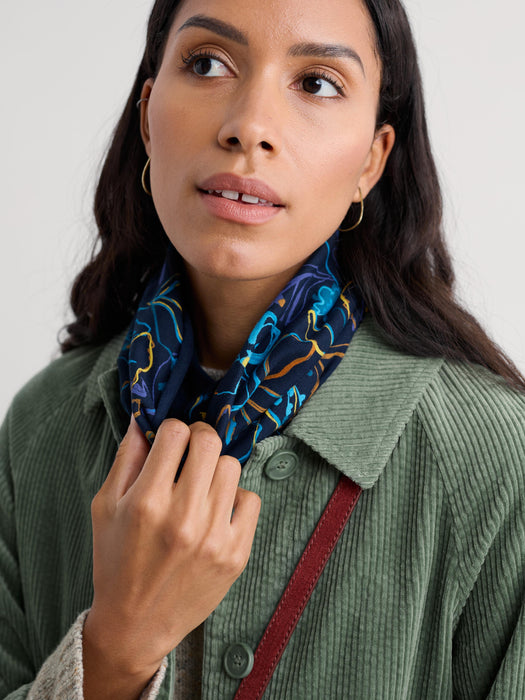 Seasalt Women's Heavyweight Handyband In Drawn Floral Maritime