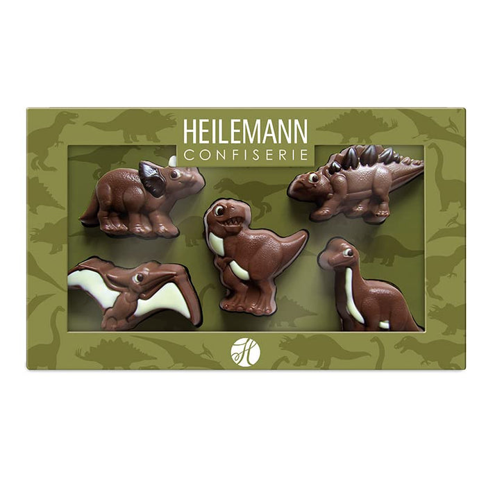 Heilemann Chocolate Dinosaur Theme Milk Chocolate Gift Pack