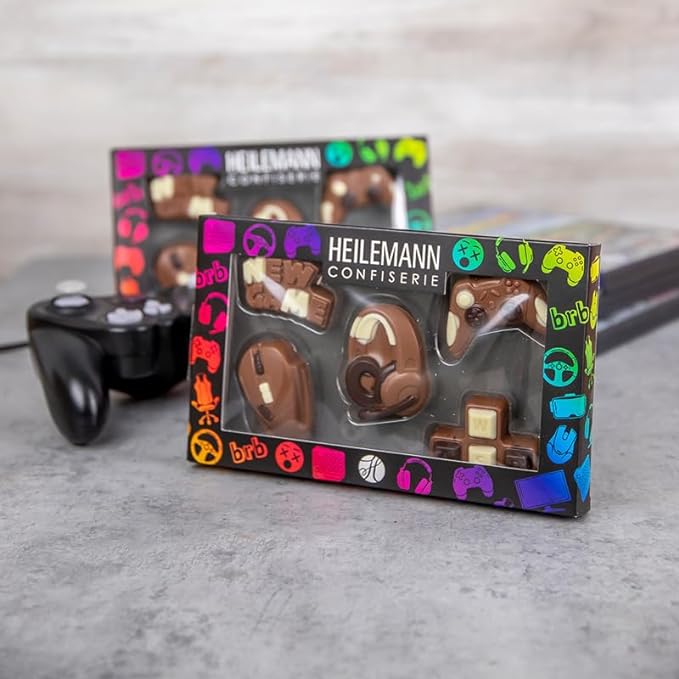 Heilemann Chocolate Gaming Theme Milk Chocolate Gift Pack