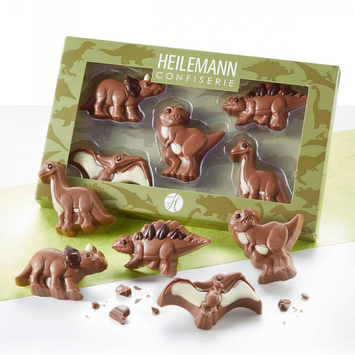 Heilemann Chocolate Dinosaur Theme Milk Chocolate Gift Pack