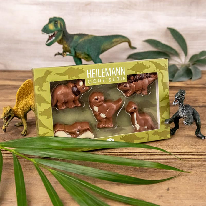 Heilemann Chocolate Dinosaur Theme Milk Chocolate Gift Pack