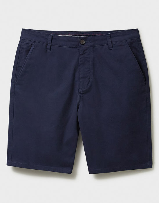 Crew Clothing Men's Bermuda Chino Stretch Shorts - Heritage Dark Navy