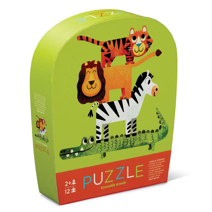 Hippychick Crocodile Creek 12 Piece Mini Puzzles