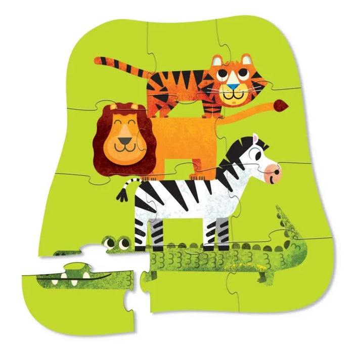 Hippychick Crocodile Creek 12 Piece Mini Puzzles