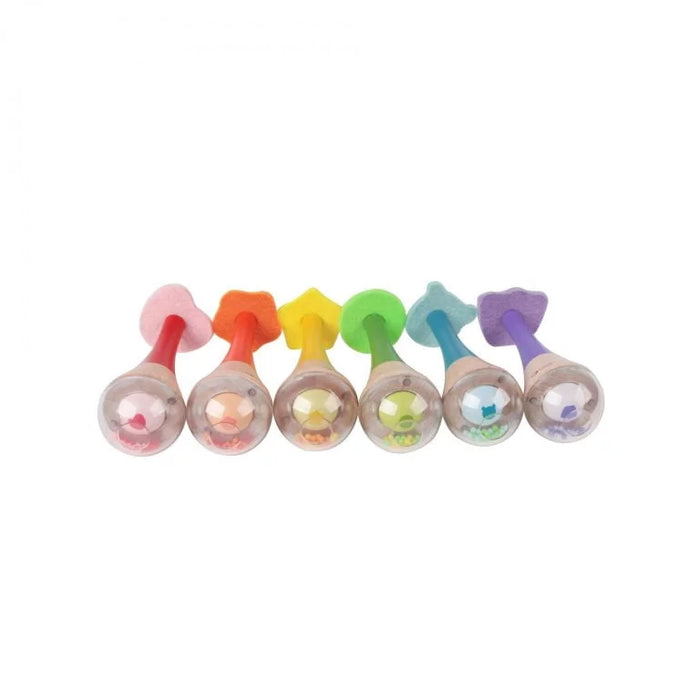 Hippychick Classic World Rainbow Maracas