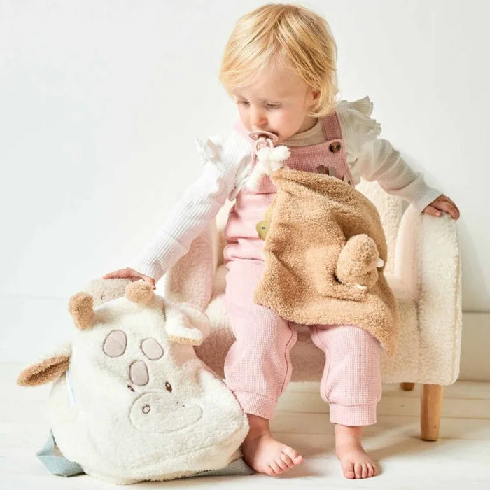 Hippychick Nattou Teddy Backpack Giraffe