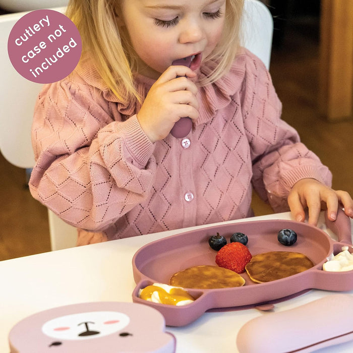 Hippychick Tum Tum Betsy Bear Silicone Weaning Set