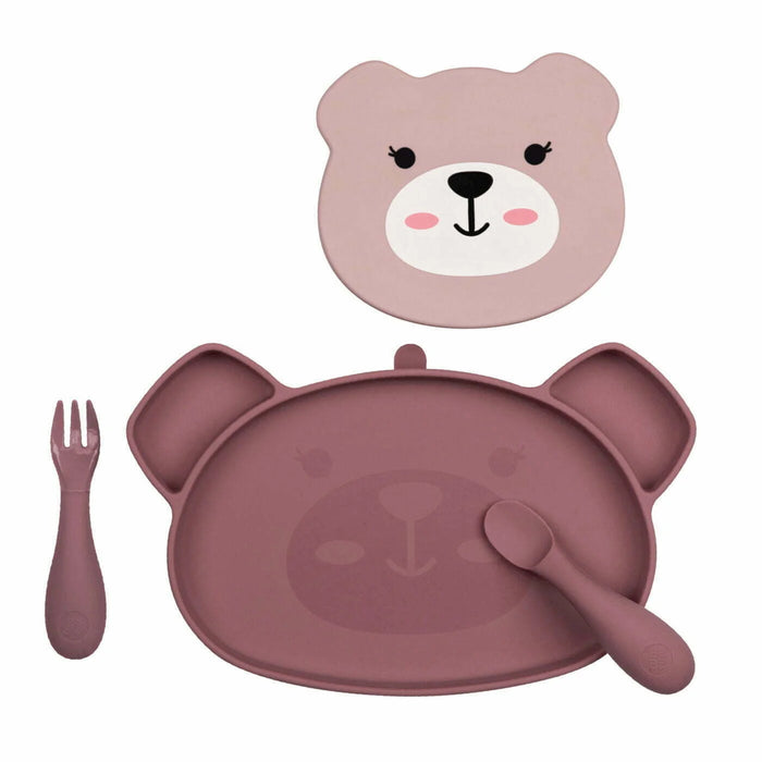 Hippychick Tum Tum Betsy Bear Silicone Weaning Set