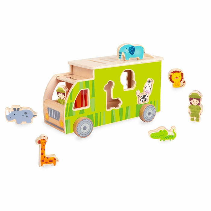 Hippychick Classic World Animal Sorting Truck