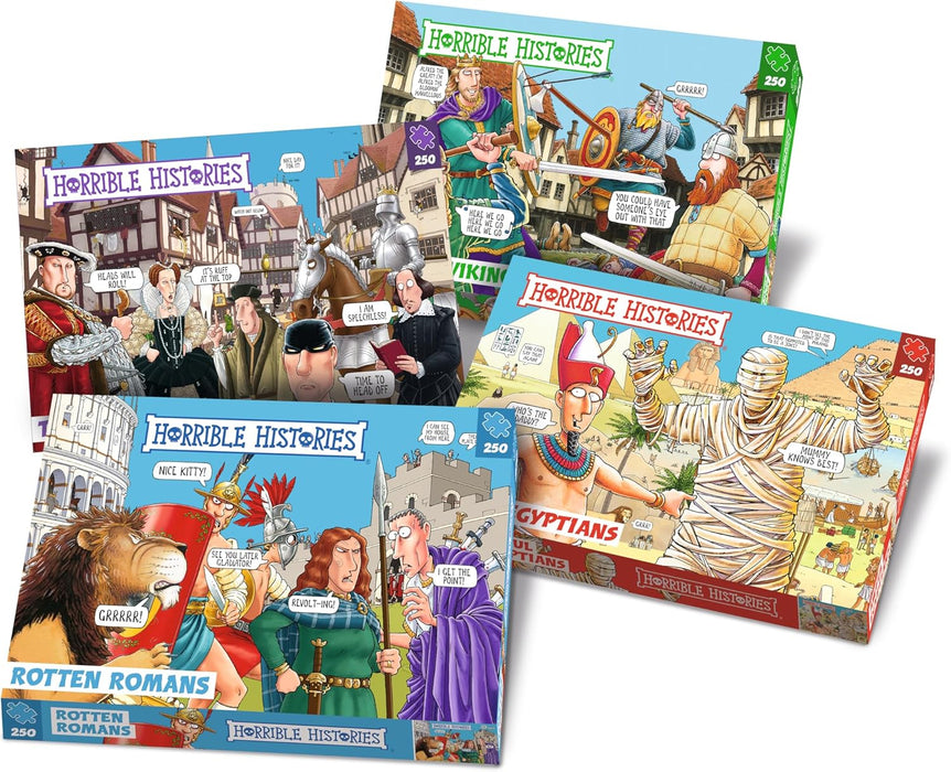 Horrible Histories Vicious Vikings 250 Piece Jigsaw Puzzle
