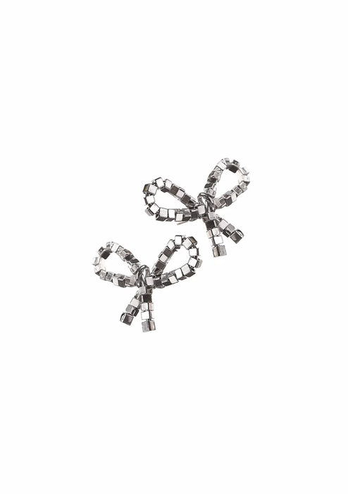 Hot Tomato Bonnie Bows Silver Studs