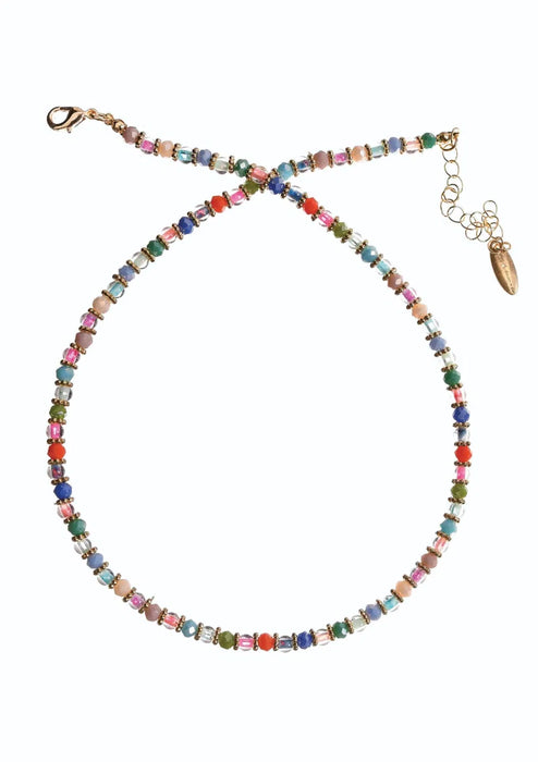 Hot Tomato Multi/Gold Bevy Of Bonnie Beads