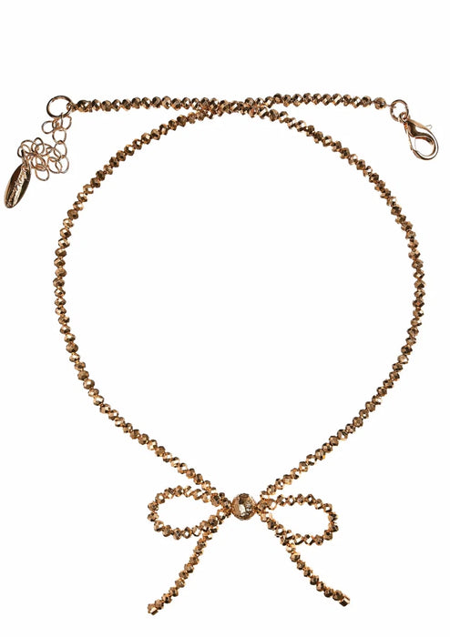 Hot Tomato ow Belle of The Ball Golden Glamour Necklace