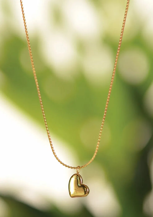 Hot Tomato Stainless Steel & 18k Gold PVD This Old Heart