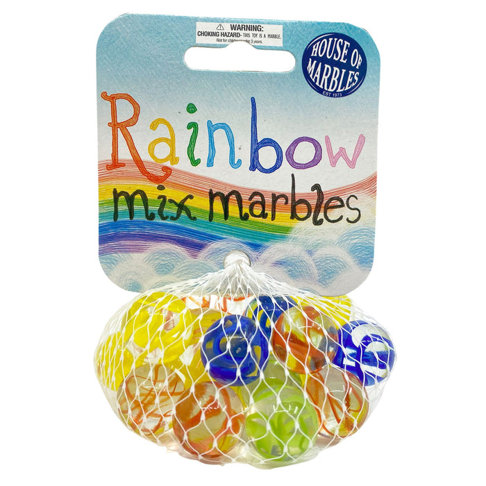 House of Marbles Rainbow Mix Net Bag Of Marbles