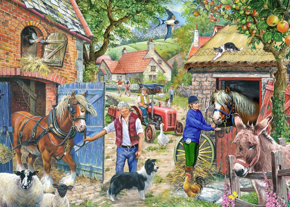 House Of Puzzles Appletree Lane 1000 Piece Jigsaw Puzzle