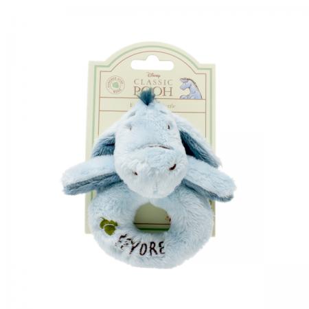Rainbow Designs Hundred Acre Wood Eeyore Ring Rattle