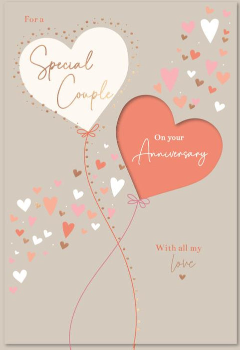 ICG For A Special Couple On Your  Wedding Anniversary Card